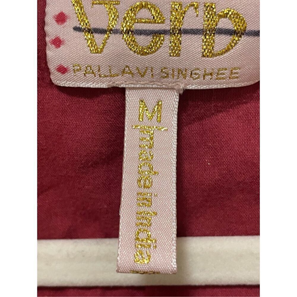 New Anthropologie x Verb Beaded Shimmer Mini Dress Size M - Picture 9 of 9